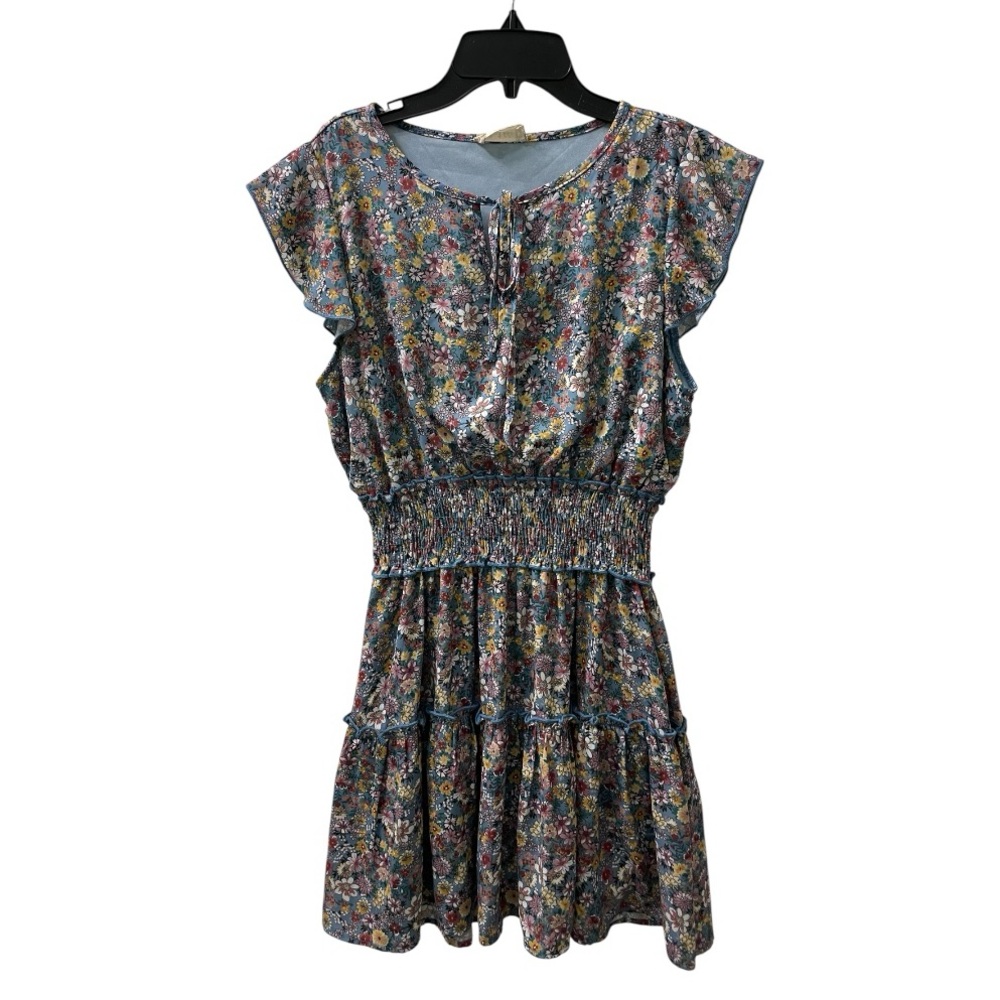 Altar’d State Floral Short Sleeve Dress